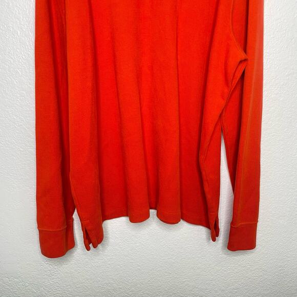 Polo by Ralph Lauren Mens Sweater Size XXL Orange 1/2 Zip Up Pullover Knit - Picture 6 of 16